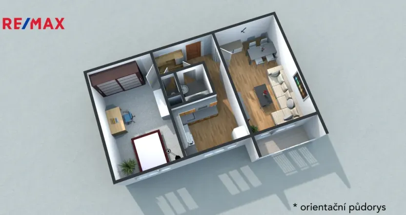 Pronájem bytu 2+1, Prostějov, sídl. Svobody, 59 m2