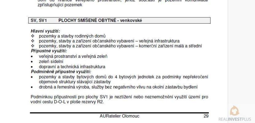 Prodej pozemku pro bydlení, Grygov, Za Tratí, 2416 m2