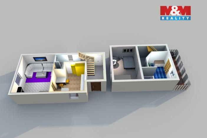 Prodej rodinného domu, Červené Pečky, 9. května, 78 m2