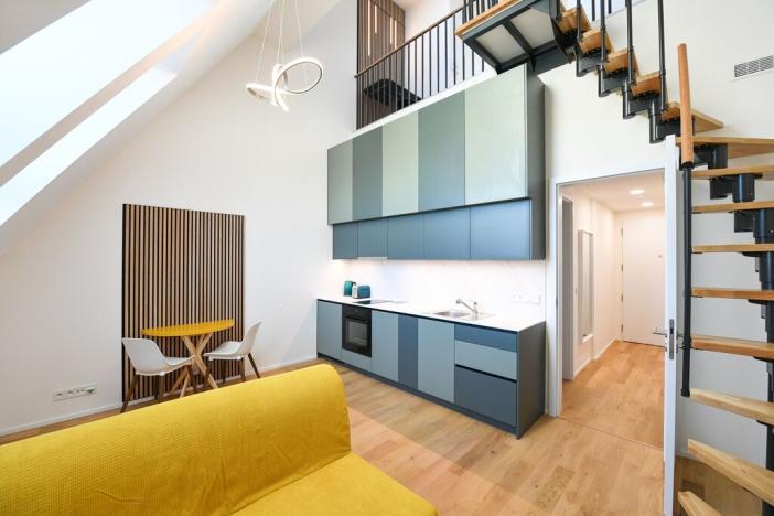 Pronájem bytu 2+kk, Praha - Holešovice, U průhonu, 44 m2