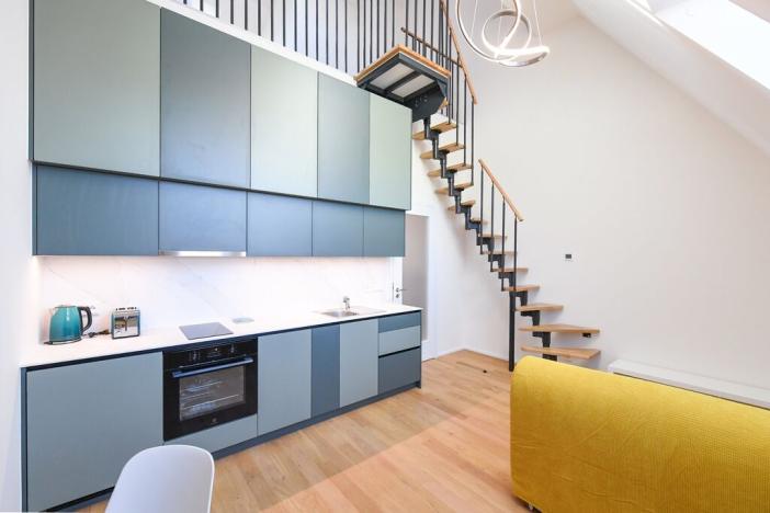 Pronájem bytu 2+kk, Praha - Holešovice, U průhonu, 44 m2