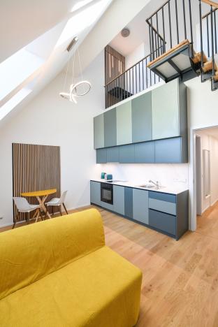 Pronájem bytu 2+kk, Praha - Holešovice, U průhonu, 44 m2