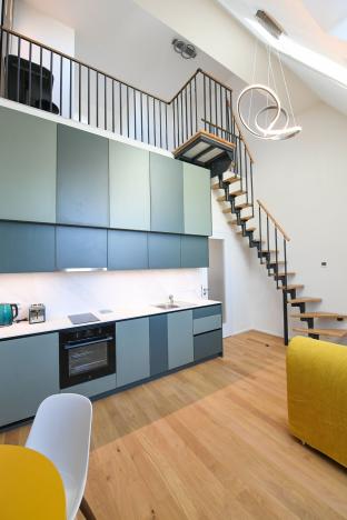 Pronájem bytu 2+kk, Praha - Holešovice, U průhonu, 44 m2