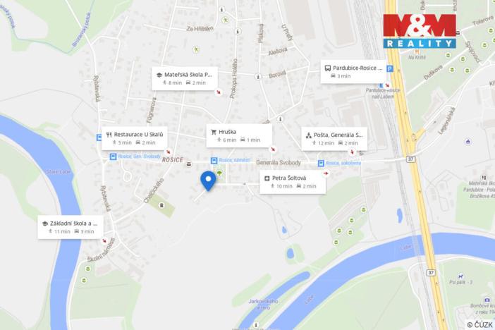 Prodej rodinného domu, Pardubice - Rosice, Danihelkova, 108 m2