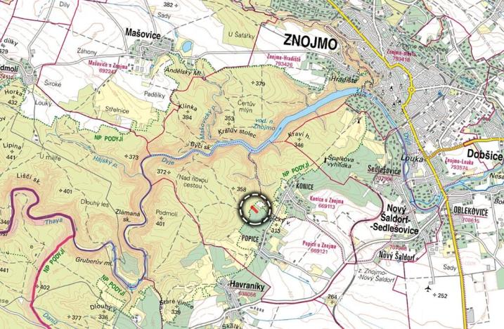 Prodej sadu/vinice, Znojmo, 3552 m2