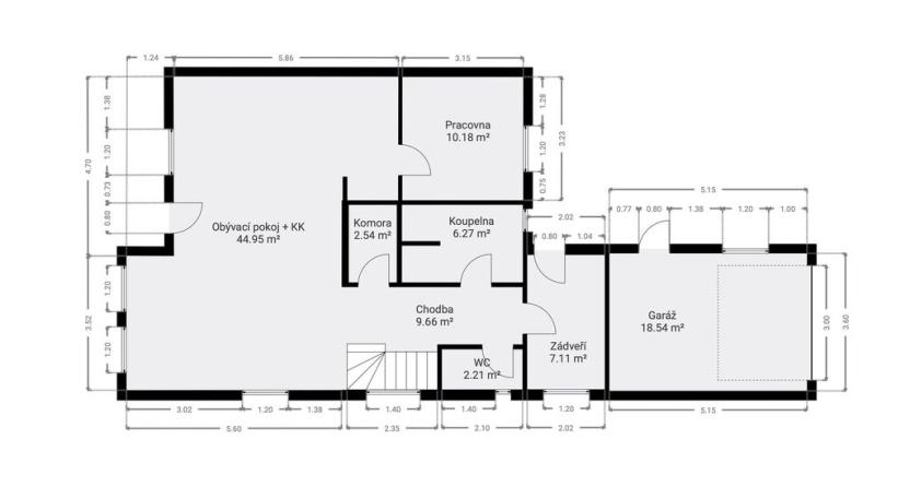 Pronájem rodinného domu, Brandýs nad Labem-Stará Boleslav - Stará Boleslav, Dříská, 168 m2