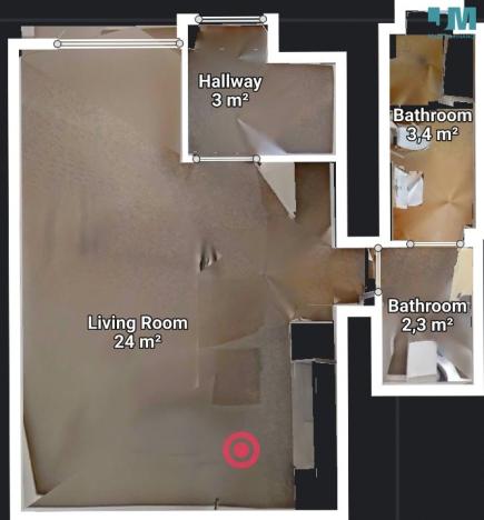 Pronájem bytu 1+kk, Třebíč, Mrštíkova, 39 m2