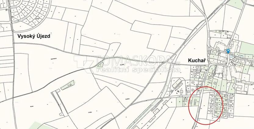 Prodej pozemku pro bydlení, Vysoký Újezd, 6994 m2