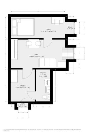Prodej bytu 2+kk, Brno - Veveří, Čápkova, 33 m2