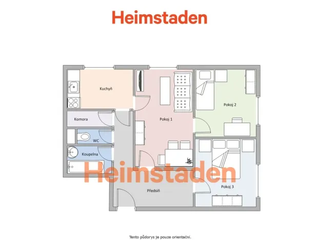Pronájem bytu 3+1, Havířov - Město, Lípová, 72 m2