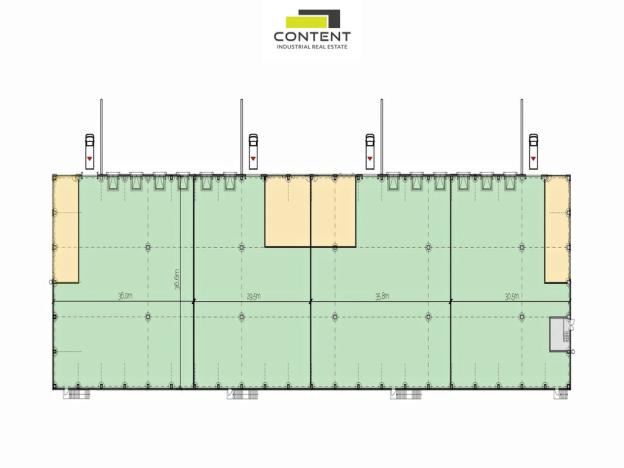 Pronájem skladu, Plzeň - Východní Předměstí, Jateční, 4870 m2