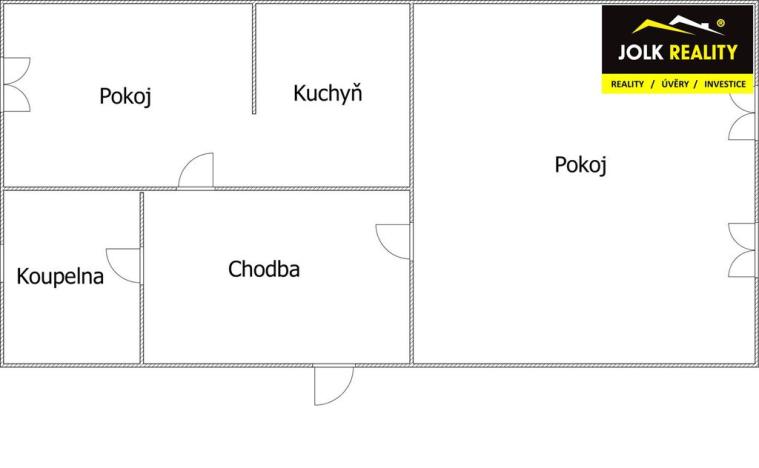 Pronájem bytu 1+1, Opava, Křižíkova, 48 m2