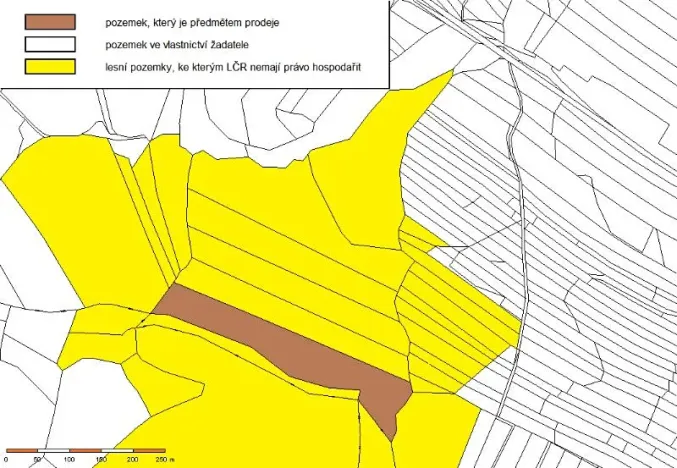 Prodej podílu lesa, Žirovnice, 24331 m2