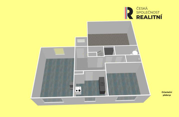 Prodej rodinného domu, Očihov - Očihovec, 70 m2