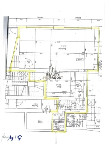 Pronájem obchodního prostoru, Hodonín, Štefánikova, 90 m2