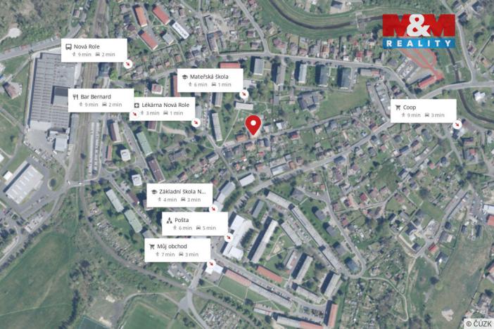 Pronájem bytu 2+1, Nová Role, Jiráskova, 62 m2