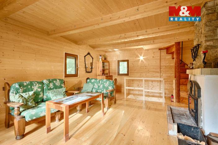 Prodej chaty, Nová Bystřice - Blato, 59 m2