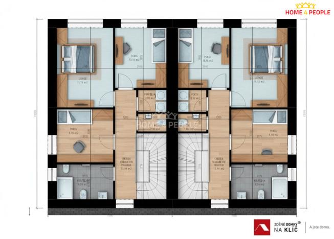 Prodej domu na klíč, Zlín, Nivy II, 118 m2