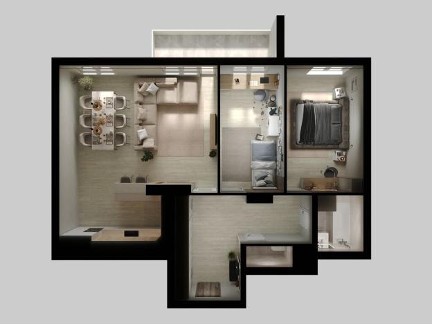 Prodej bytu 3+kk, Stradonice, 73 m2