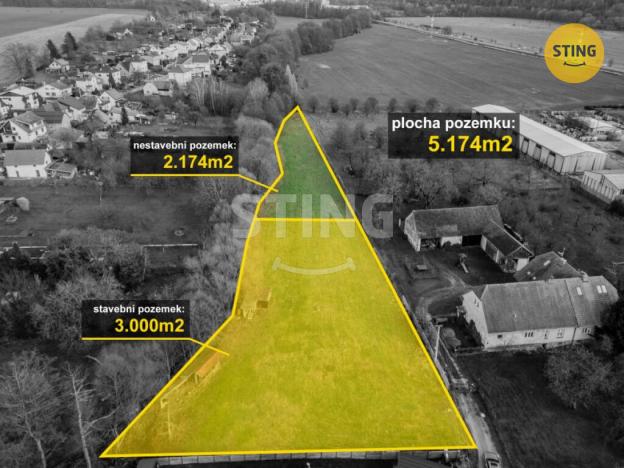 Prodej pozemku pro bydlení, Zubří, 5174 m2