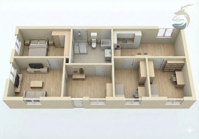 Prodej rodinného domu, Dolní Lukavice, 128 m2