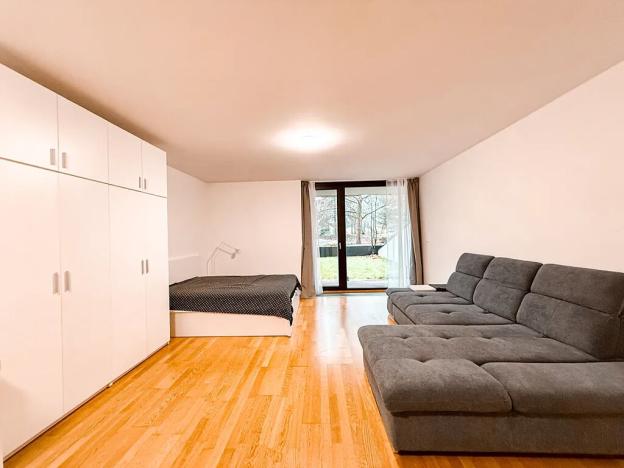 Pronájem bytu 1+kk, Praha - Žižkov, Ke kapslovně, 53 m2