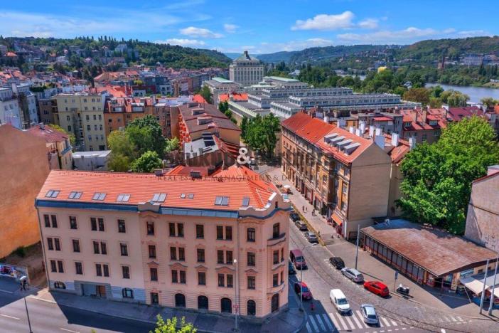 Pronájem bytu 2+kk, Praha - Podolí, Sinkulova, 40 m2