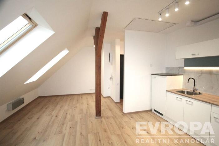 Pronájem bytu 1+kk, Praha - Žižkov, Biskupcova, 33 m2