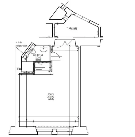 Pronájem kanceláře, Praha - Staré Město, Martinská, 32 m2