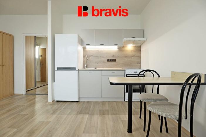 Pronájem bytu 1+kk, Brno - Nový Lískovec, Oblá, 33 m2