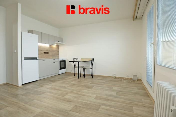 Pronájem bytu 1+kk, Brno - Nový Lískovec, Oblá, 33 m2