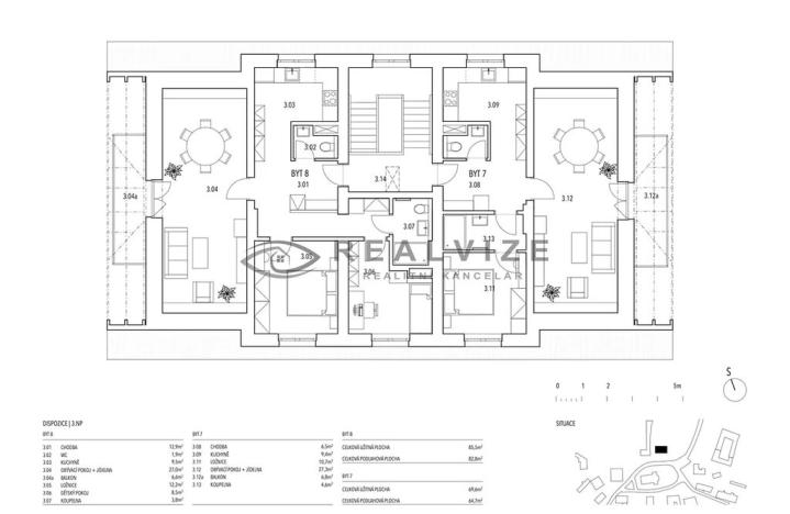 Prodej apartmánu, Lipno nad Vltavou, 620 m2