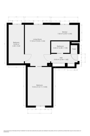 Pronájem bytu 3+kk, Praha - Libeň, Konšelská, 62 m2