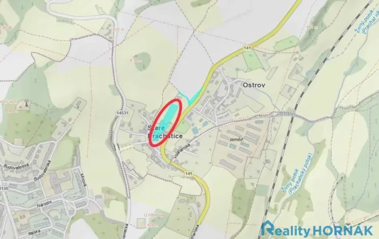 Prodej pozemku pro bydlení, Prachatice, 5833 m2
