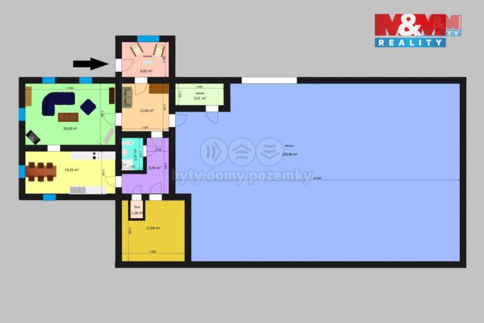 Prodej historického objektu, Vrdy - Dolní Bučice, Nová, 160 m2