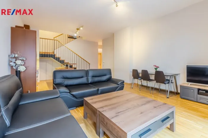 Pronájem bytu 3+kk, Praha - Karlín, Rohanské nábřeží, 117 m2