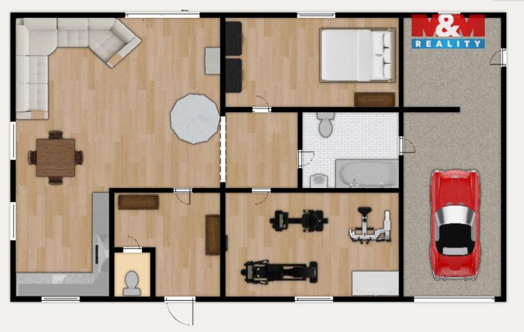 Prodej rodinného domu, Ježená, 224 m2