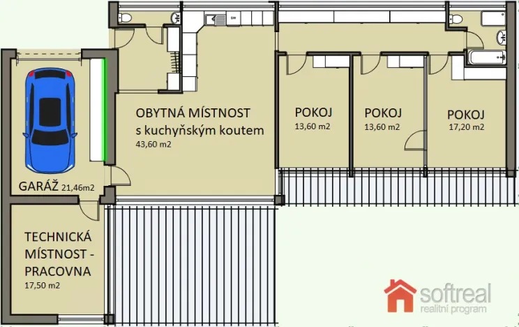 Prodej rodinného domu, Nymburk, Na Hroudách, 185 m2