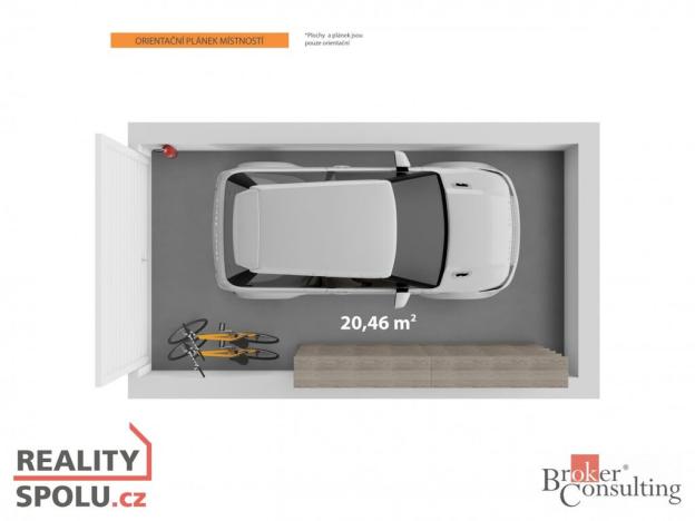 Prodej garáže, Pardubice - Trnová, Adolfa Opálky, 20 m2