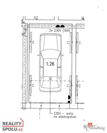 Prodej garáže, Pardubice - Trnová, Adolfa Opálky, 20 m2