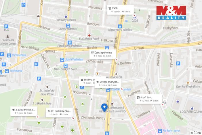 Pronájem bytu 3+1, Plzeň - Jižní Předměstí, Klatovská třída, 100 m2