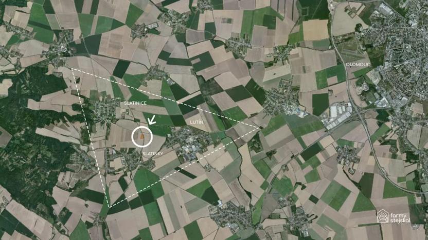 Prodej pole, Slatinice, 5444 m2