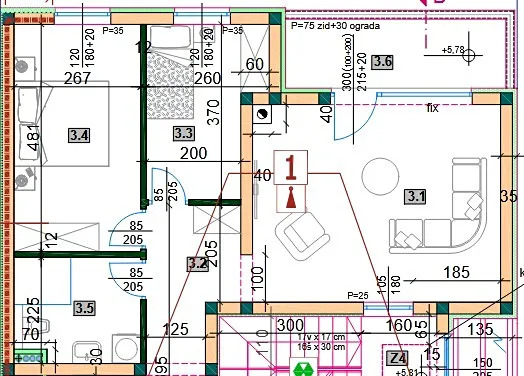Prodej bytu 3+kk, Medulin, Chorvatsko, 60 m2