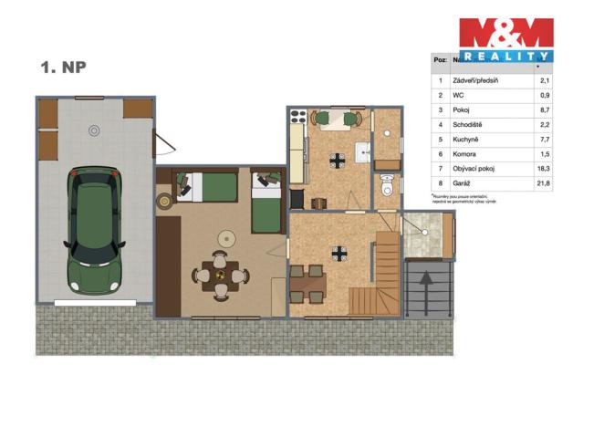 Prodej chaty, Kamenice, Kaštanová, 70 m2