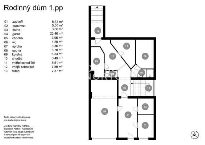 Prodej rodinného domu, Roudnice nad Labem, Dr. Slavíka, 300 m2