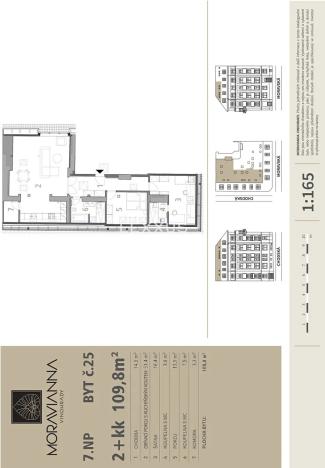 Prodej bytu 3+kk, Praha - Vinohrady, Moravská, 110 m2