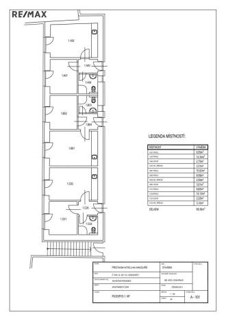 Pronájem kanceláře, Praha - Hodkovičky, Pod kopcem, 114 m2