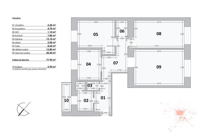 Prodej bytu 3+1, Praha - Libeň, Lihovarská, 78 m2
