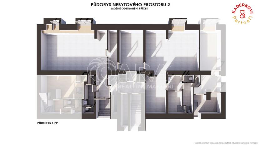Prodej obchodního prostoru, Brno, Lidická, 326 m2