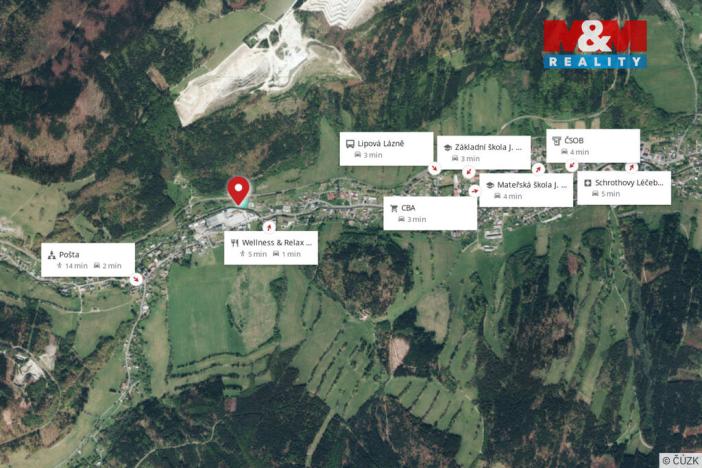 Prodej pozemku pro bydlení, Lipová-lázně, 1885 m2